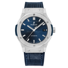 565.NX.7170.LR | New Hublot Classic Fusion Blue Titanium 38mm watch. Buy Online