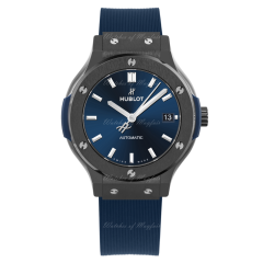 Hublot Classic Fusion Ceramic Blue 38 mm 565.CM.7170.RX