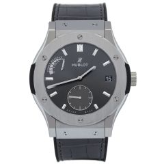 516.NX.7070.LR | Hublot Classic Fusion Titanium Racing Grey 45 mm watch. Buy Online