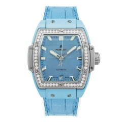 Hublot Spirit Of Big Bang Light Blue Ceramic Titanium Diamonds 39 mm 665.EN.891L.LR.1204