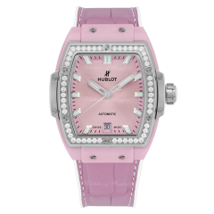 Hublot Spirit Of Big Bang Pink Ceramic Titanium Diamonds 39 mm 665.RN.891P.LR.1204