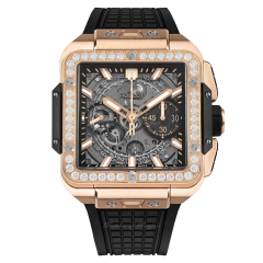 Hublot Square Bang Unico King Gold Diamonds 42 mm 821.OX.0180.RX.1204