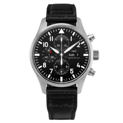 IW377709 | IWC Big Pilot's Watch Chronograph Automatic 43 mm watch. Buy Online