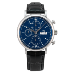 IW391023 | IWC Portofino Chronograph Edition 150 Years 42 mm watch. Buy Online