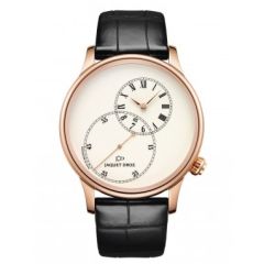 J006033200 | Jaquet-Droz Grande Seconde Off-Centered Ivory Enamel 43 mm watch. Buy Online