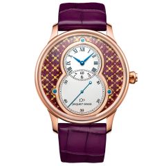 J003033416 | Jaquet Droz Grande Seconde Paillonnee Red Gold 43 mm watch. Buy Online