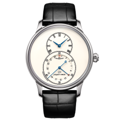 J007034200 | Jaquet Droz Grande Seconde Quantieme Ivory Enamel 43 mm watch. Buy Online