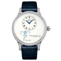 J005014210 | Jaquet Droz Petite Heure Minute Le Vautour 39 mm watch. Buy Online