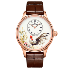 J005013216 | Jaquet Droz Petite Heure Minute Rooster 39 mm watch. Buy Online