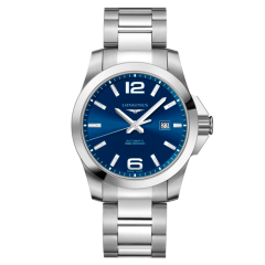 L3.778.4.96.6 | Longines Conquest 43 mm watch. Buy Online