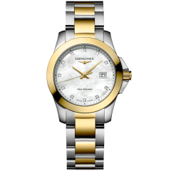 Longines Conquest Diamonds Quartz 29.5 mm L3.376.3.87.7