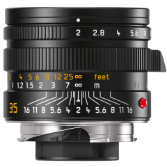 Leica APO-Summicron-M 35 f/2 ASPH Black Anodized Finish 11699