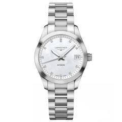 Longines Conquest Classic Diamonds Automatic 34 mm L2.385.4.87.6