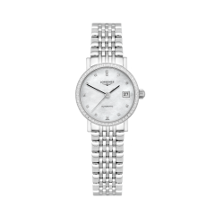 L4.309.0.87.6 | Longines Elegant Collection Diamonds Automatic 25.5 mm watch. Buy Online