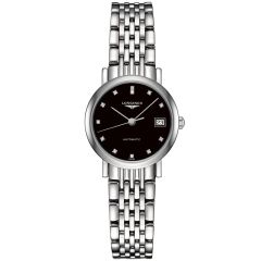 L4.309.4.57.6 | Longines Elegant Collection Diamonds Automatic 25.5 mm watch. Buy Online