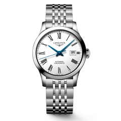 L2.321.4.11.6 |  Longines Record 30mm watch. Buy Online