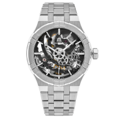 AI6028-SS002-030-1 | Maurice Lacroix Aikon Automatic Skeleton 45 mm watch. Buy Online