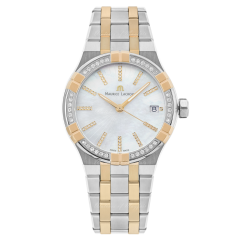 AI1106-PVPD2-170-1 | Maurice Lacroix Aikon Quartz Diamonds 35 mm watch. Buy Online