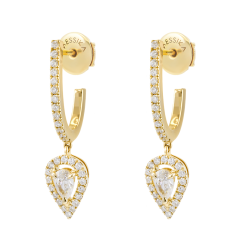 Messika Joy Yellow Gold Diamond Earrings 7480