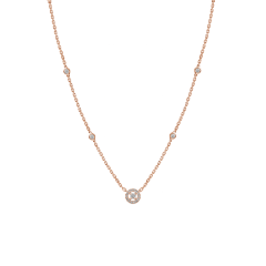 Messika Joy XS Pink Gold Necklace 5370