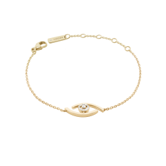 Messika Lucky Eye Yellow Gold Diamond Bracelet 10034YG