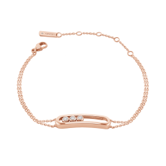 Messika Move Classique Pink Gold Diamond Bracelet 3996