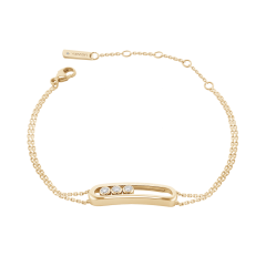 Messika Move Classique Yellow Gold Diamond Bracelet 3996