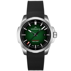 Norqain Independence Green Gradient Black Milanese Rubber 40 mm N3008S03A/ES301