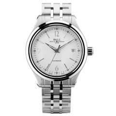 NM1060D-SJ-WH | Ball Trainmaster Streamliner 39 mm watch | Buy Online