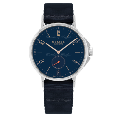 553 | Nomos Ahoi Atlantic Date Automatic 40mm watch. Buy Online