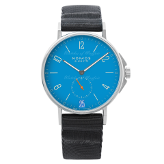 554 | Nomos Ahoi Date Siren Blue Automatic 40mm watch. Buy Online