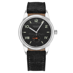 Nomos Club Campus 38 Night Manual Anthracite Leather 738