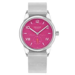 Nomos Club Campus 38 Deep Pink Manual Bracelet 728