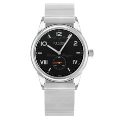 736 | Nomos Club Campus Night Manual Steel Bracelet 38 mm watch. Buy Online