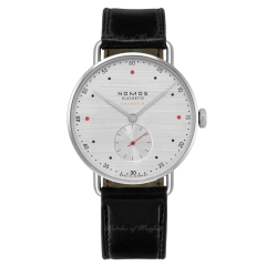 1114 | Nomos Metro Neomatik Silvercut Automatic 39mm watch. Buy Online