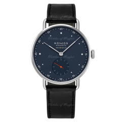 1115 | Nomos Metro Neomatik Midnight Blue Automatic Folding Clasp 39 mm watch. Buy Online