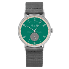 Nomos Tangente 38 Date Schlossgrun Manual LImited Edition 179.S26