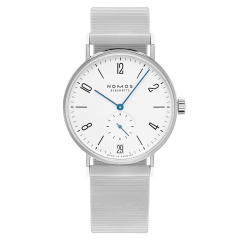 Nomos Tangente Date Manual Steel Bracelet 38 mm 130