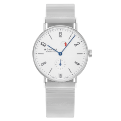 Nomos Tangente Date Power Reserve Steel Bracelet 35 mm 131