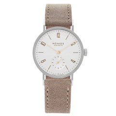 Nomos Tangente Duo Manual Beige Leather 33 mm 127