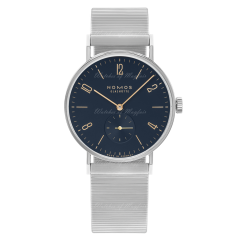 Nomos Tangente Midnight Blue Bracelet 35 mm 132