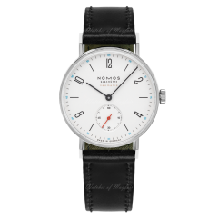 175 | Nomos Tangente Neomatik Automatic Black Leather 35 mm watch. Buy Online