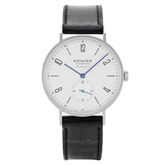 149 | Nomos Tangente Neomatik Automatic Black Leather 39 mm watch. Buy Online