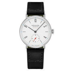 175 | Nomos Tangente Neomatik Automatic Black Leather Folding Clasp 35 mm watch. Buy Online