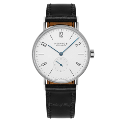 601 | Nomos Tangomat Automatic Black Leather 38 mm watch. Buy Online