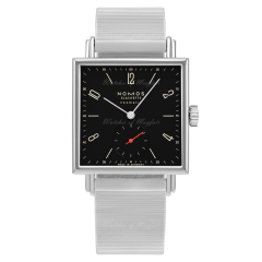 421.S4 | Nomos Tetra Neomatik Black 175 Years Limited Edition Bracelet 33 x 33 mm watch. Buy Online