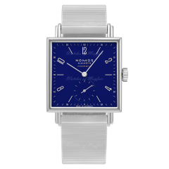 421.S3 | Nomos Tetra Neomatik Blue 175 Years Limited Edition Bracelet 33 x 33 mm watch. Buy Online