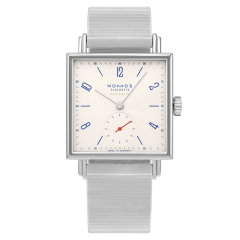 421.S1 | Nomos Tetra Neomatik Off White 175 Years Watchmaking Bracelet 33 x 33 mm watch. Buy Online