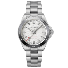 Norqain Adventure Neverest Glacier Steel Bracelet 40 mm NN1001SC3CA/GL101