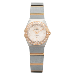 123.25.24.60.55.005 | Omega Constellation Quartz 24 mm watch | Buy Now